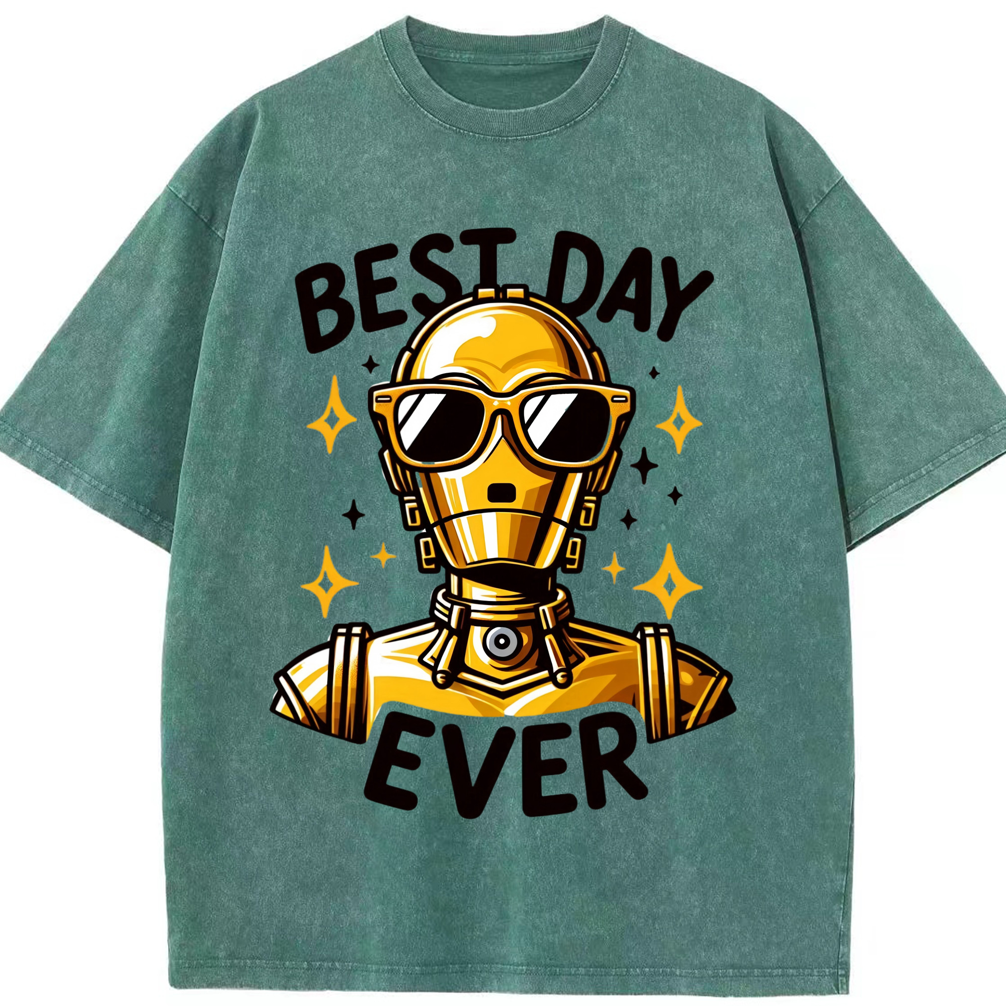 （画像用） スター・ウォーズ Star Wars 綿100% ヴィンテージ風 半袖Tシャツ（フロントプリント）